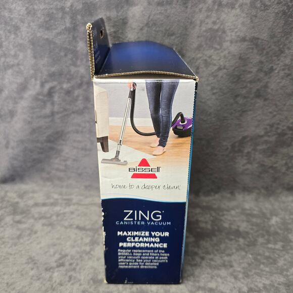 Bissell Zing Canister Vacuum Replenishment Kit Dust Bag Filter Fits 2154 Models - Picture 6 of 9